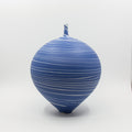 Henrik Rasmussen - Vase m/Hals Porselen Blå/Hvit - Norway Designs