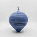 Henrik Rasmussen - Vase m/Hals Porselen Liten  Blå/Hvit - Norway Designs