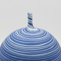 Henrik Rasmussen - Vase m/Hals Porselen Liten  Blå/Hvit - Norway Designs