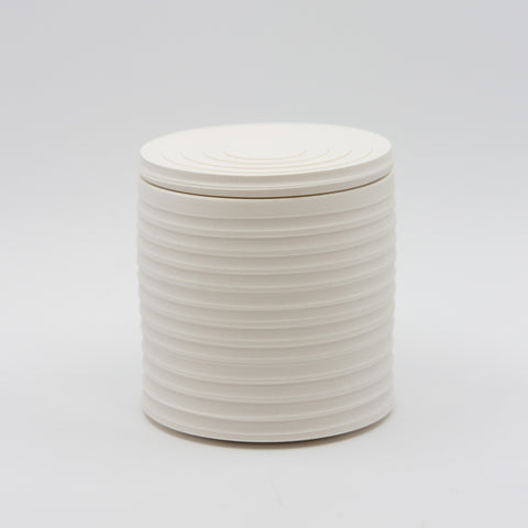 Henrik Rasmussen-Fransk Smørklokke Porselen Hvit-Norway Designs