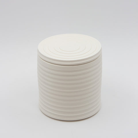 Henrik Rasmussen-Fransk Smørklokke Porselen Hvit-Norway Designs