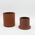 Fransk Smørklokke Terracotta fra Henrik Rasmussen