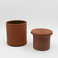 Fransk Smørklokke Terracotta fra Henrik Rasmussen