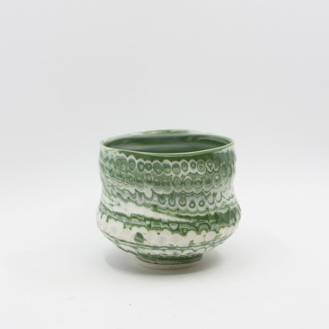 Henrik Rasmussen-Tekopp Porselen fasetter 10 Grønn-Norway Designs