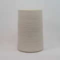 Henrik Rasmussen-Vase Sylinder Porselen Riller 1-Norway Designs