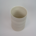 Henrik Rasmussen-Vase Sylinder Porselen Riller 1-Norway Designs