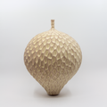 Vase m/Hals Fasetter Fersken fra Henrik Rasmussen