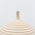Vase m/Hals Riller Fersken fra Henrik Rasmussen