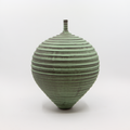 Henrik Rasmussen-Vase m/Hals Riller Grønn-Norway Designs
