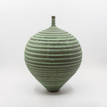 Henrik Rasmussen-Vase m/Hals Riller Grønn-Norway Designs