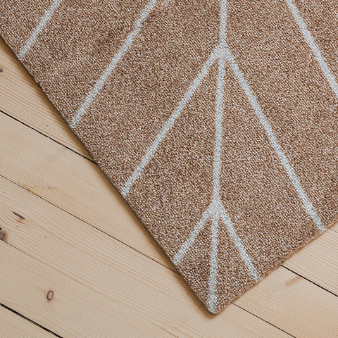 Heymat Dørmatte Eine Dawn Beige/Hvit - Norway Designs