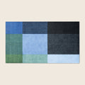 Heymat Dørmatte Mix Forest Grå/Grønn/Blå - Norway Designs