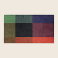 Heymat Dørmatte Mix Gem Grønn/Rød/Blå 85x150cm- Norway Designs