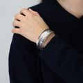 Krusning armbånd sølv onesize - Norway Designs