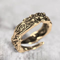 Hillestad - Tradisjonell Vikingring Bronse - Norway Designs