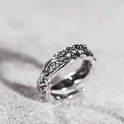 Tradisjonell Viking Ring S lv Norway Designs tradisjonell-viking-ring-s-lv-norway-designs
