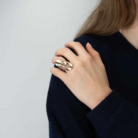 Kari Sløtte Ring Bronse - Norway Designs