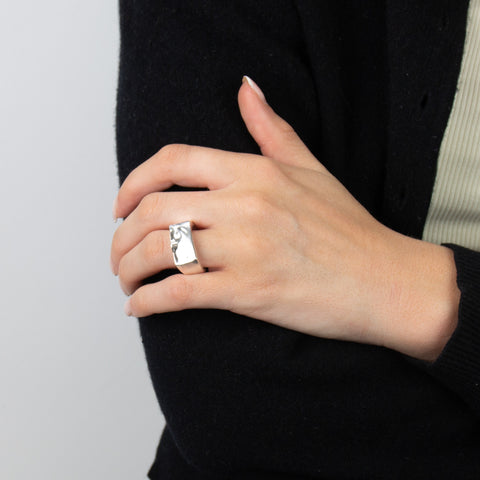 Maskerade Ring Sølv