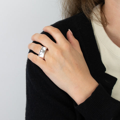 Maskerade Ring Sølv