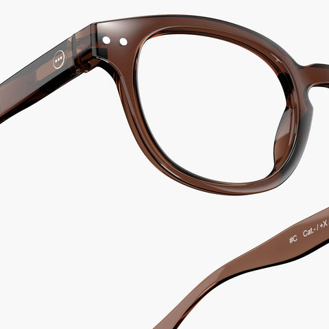 Izipizi - Lesebriller #C Dark Espresso - Norway Designs