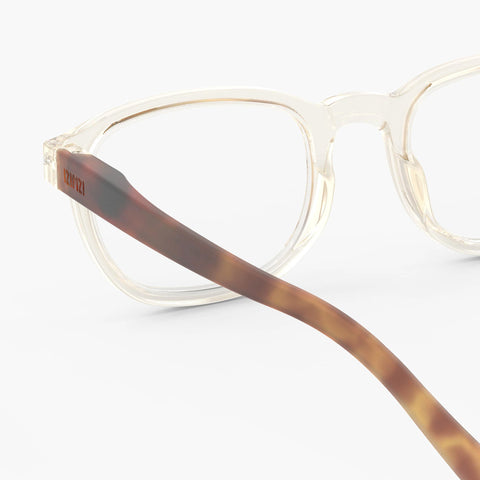 Izipizi Lesebrille Modell BOOK i fargen sandstorm