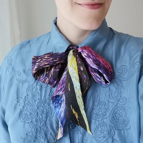 Johanne Teigen-Fireside Haven Skjerf 140x10cm-Norway Designs