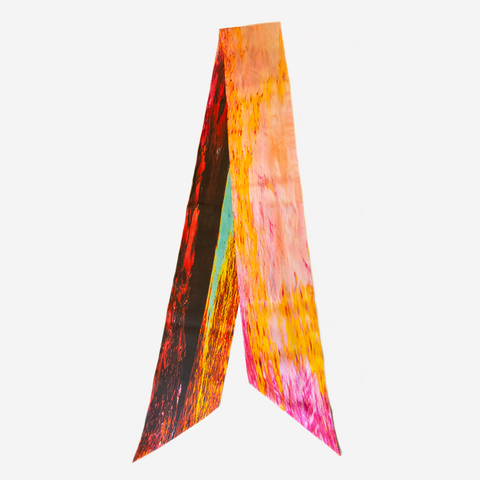 Johanne Teigen-The Cosmic Descant Rose Skjerf 140x10cm-Norway Designs