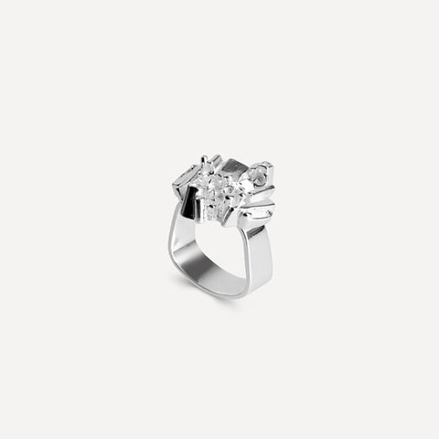 Juhls Sølvsmie Tundra Ring Sølv 612