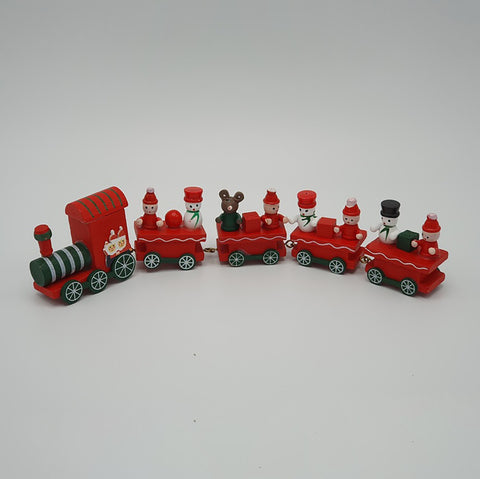 Breitner - Julepynt Tog i Tre 26cm Rød - Norway Designs