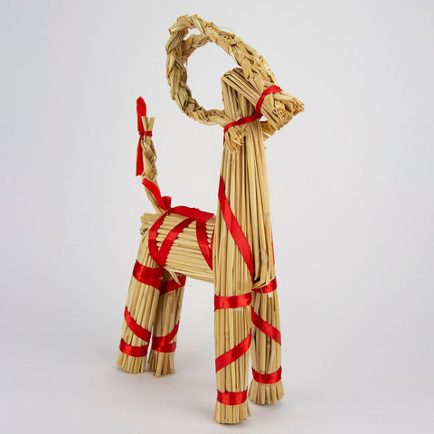 Julepynt Halmbukk Orvar 30cm - Norway Designs