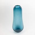 Kari Møstad-Blåne Vase Høy 1 Aqua-Norway Designs