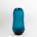Kari Mølstad-Blåne Vase Høy 4 Aqua-Norway Designs