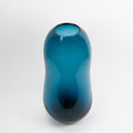 Kari Mølstad-Blåne Vase Høy 4 Aqua-Norway Designs