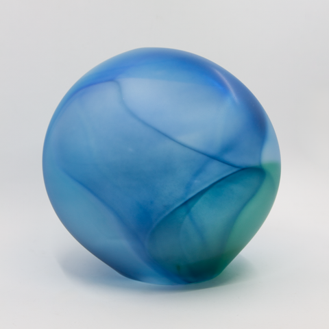Kari Mølstad-Oase Glassten Blåtoner-Norway Designs
