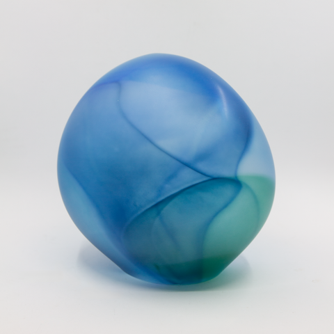 Kari Mølstad-Oase Glassten Blåtoner-Norway Designs