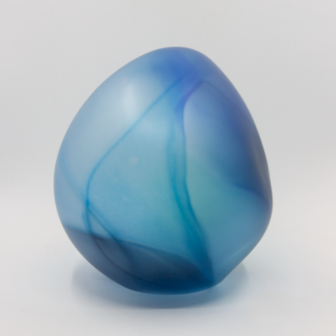 Kari Mølstad-Oase Glassten Blåtoner-Norway Designs