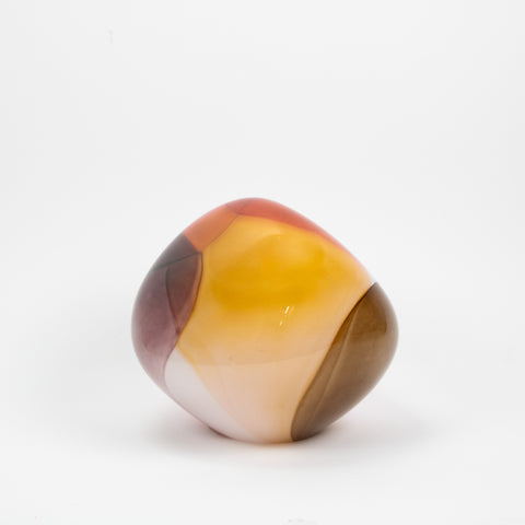 Kari Mølstad-Oase Glassten Rødtoner Blank-Norway Designs