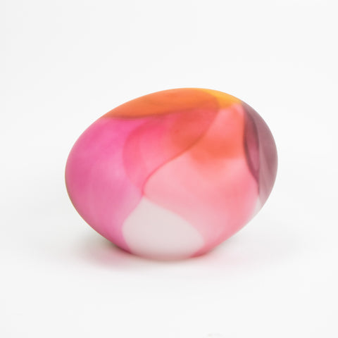 Kari Mølstad-Oase Glassten Rødtoner Matt-Norway Designs