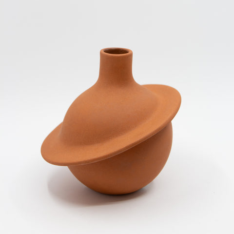 Karin Amdal-Vase Planet Stengods Terracotta-Norway Designs