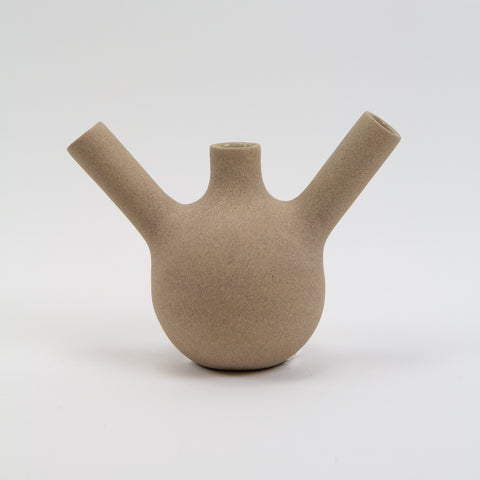 Karin Amdal-Vase Så Hyggelig å Se Deg Toffee-Norway Designs