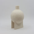 Karin Amdal-Vase Slede Stor Stengods Hvit-Norway Designs