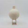 Karin Amdal-Vase Slede Stor Stengods Hvit-Norway Designs