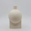 Karin Amdal-Vase Slede Stor Stengods Hvit-Norway Designs