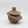 Vase Swirl Stengods Natur fra Karin Amdal