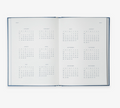 Kalender for 2027 tekstilbundet fra Kartotek Copenhagen