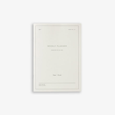 Kartotek Copenhagen - Weekly Planner Notebook - Norway Designs