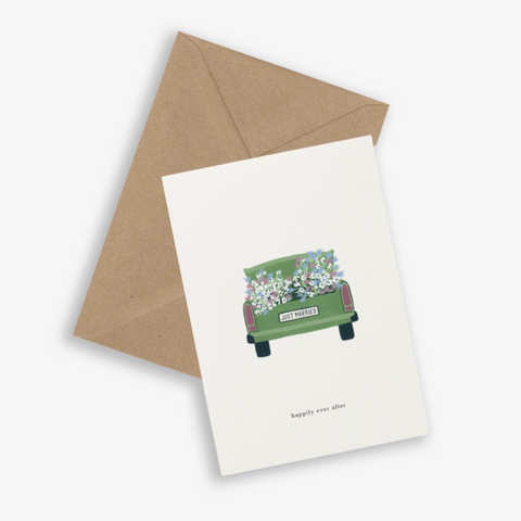 Kartotek Copenhagen - Kort "Wedding Car" - Norway Designs