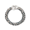 Kathrine Lindman-Seashell Armbånd 1 Rads Sølv/Mørk Grå-Norway Designs