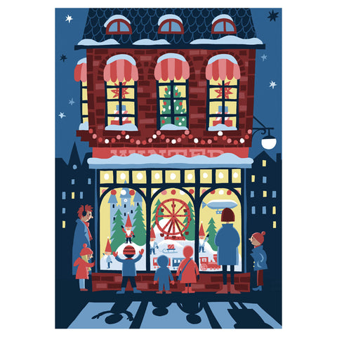 Kehvola - Julepostkort - Jouluikkuna - Norway Designs