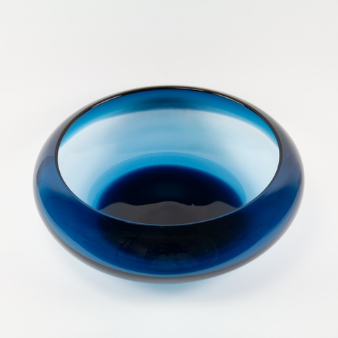 Klart Glass-Saturn Stor Bolle H10cm Kari Håkonsen-Norway Designs
